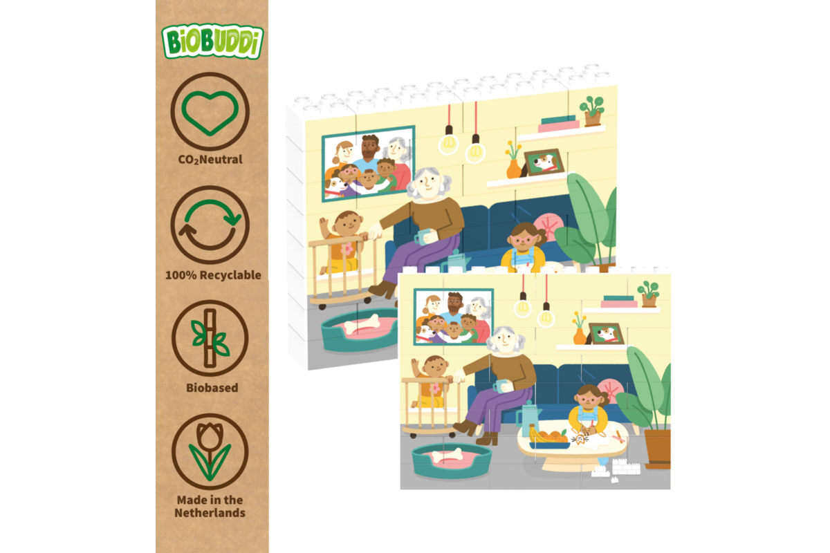 Rolf More - Verticale puzzel woonkamer