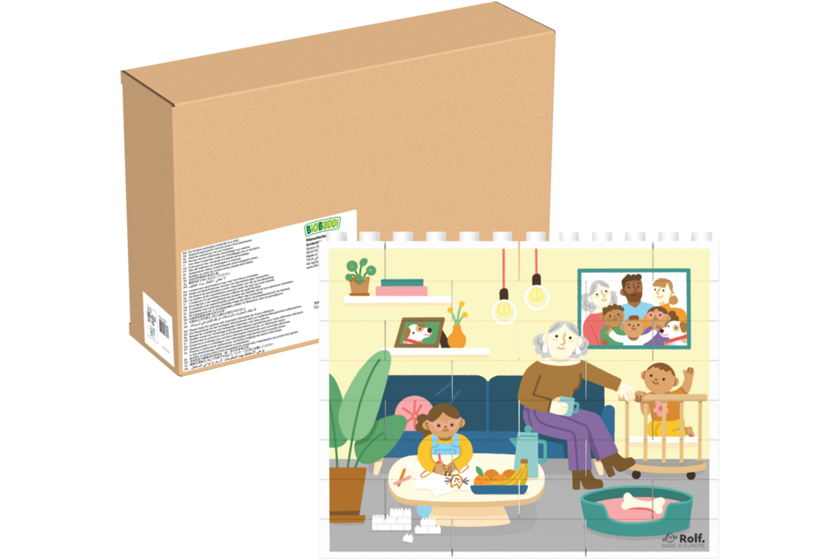 Rolf More - Verticale puzzel woonkamer