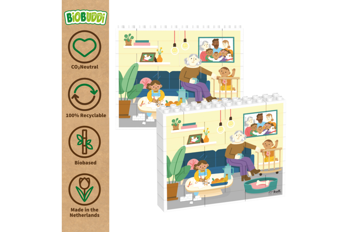 Rolf More - Verticale puzzel woonkamer