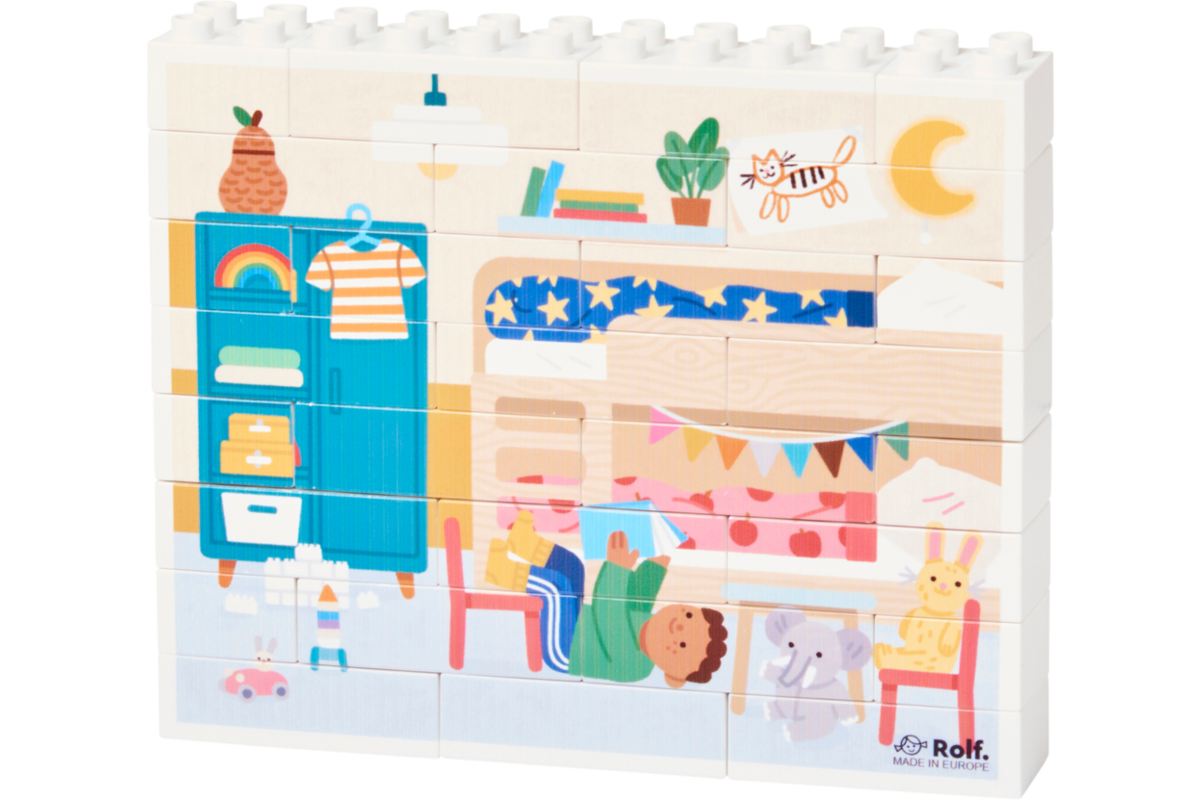 Rolf More - Verticale puzzel Slaapkamer