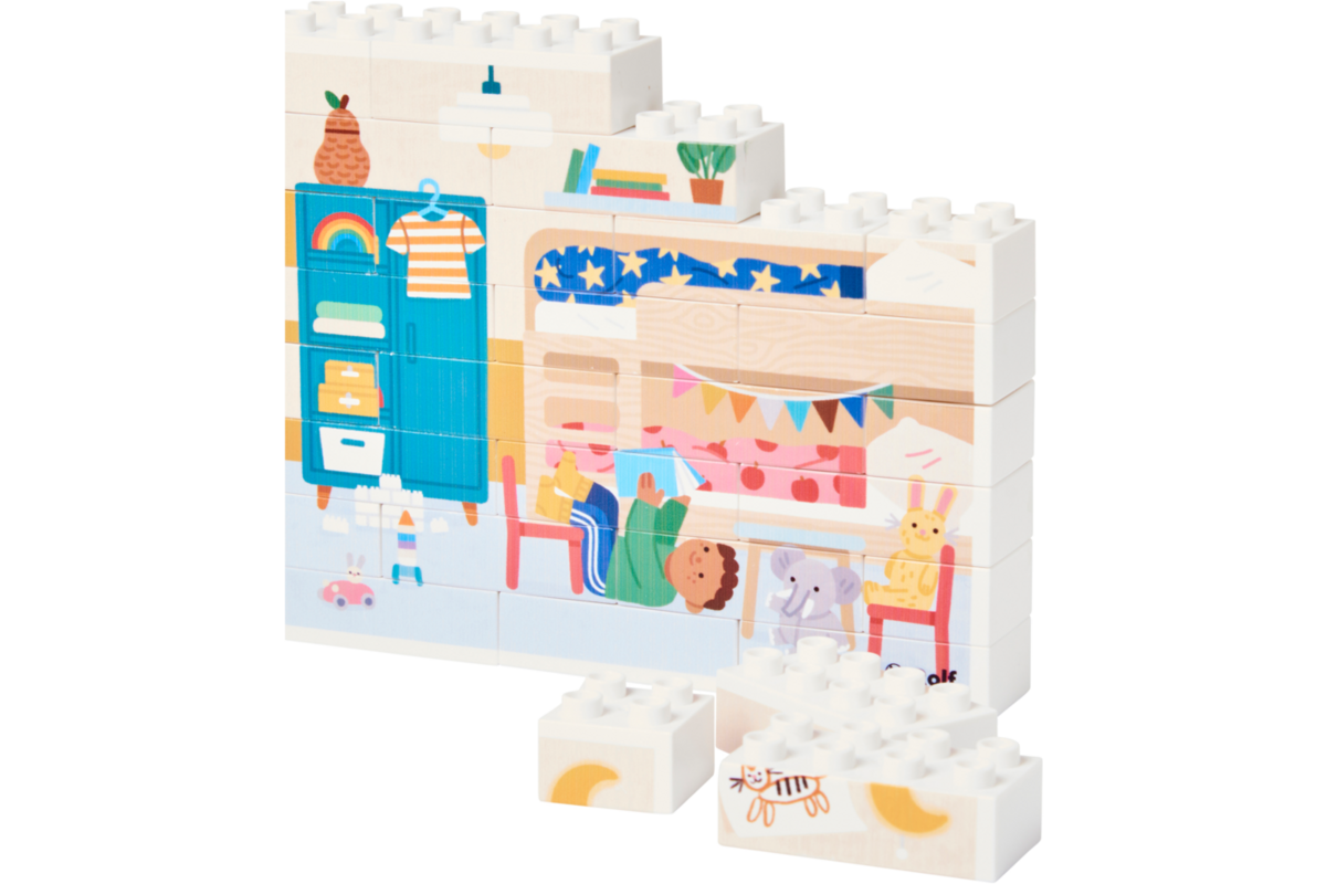 Rolf More - Verticale puzzel Slaapkamer