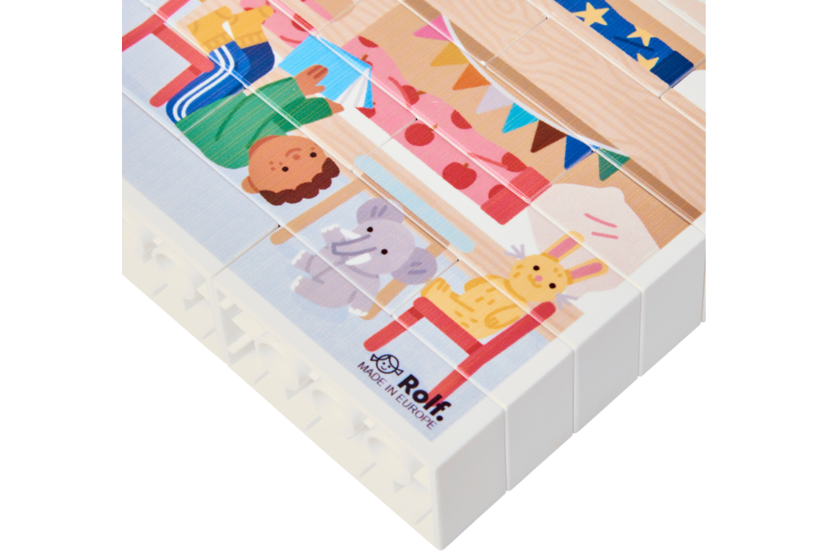 Rolf More - Verticale puzzel Slaapkamer