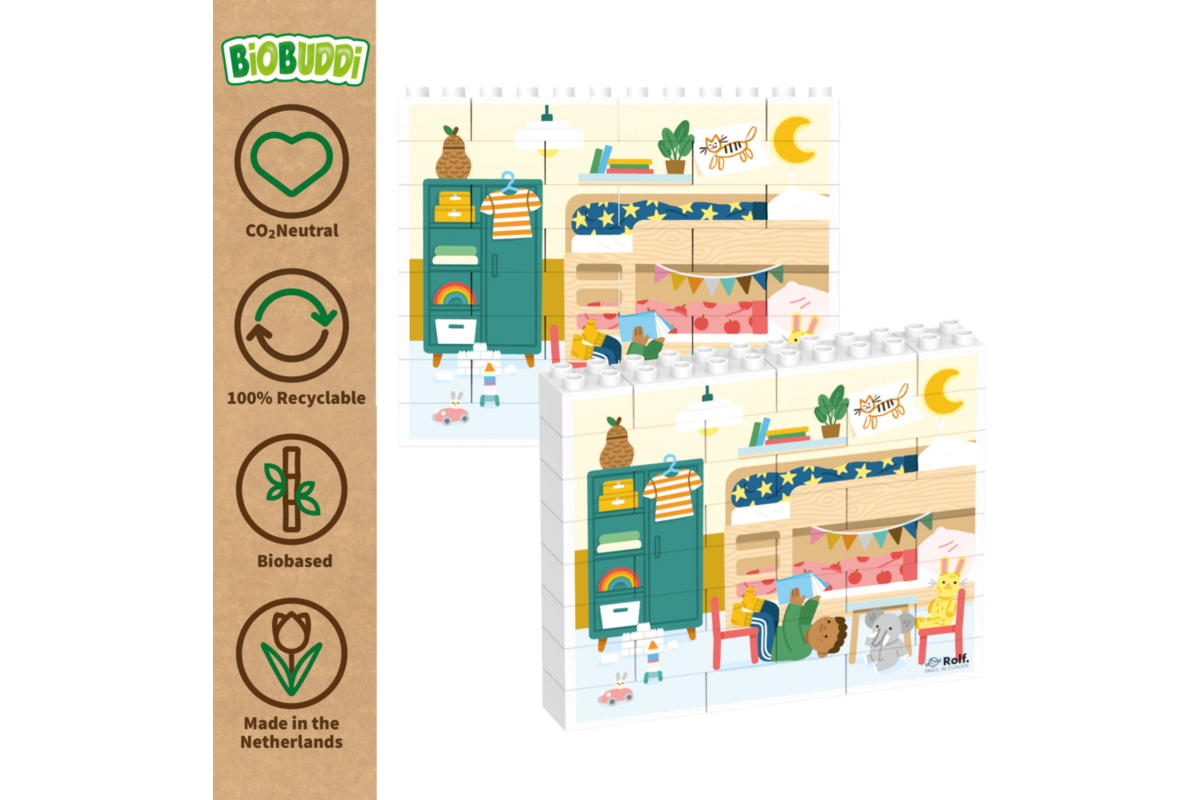 Rolf More - Verticale puzzel Slaapkamer