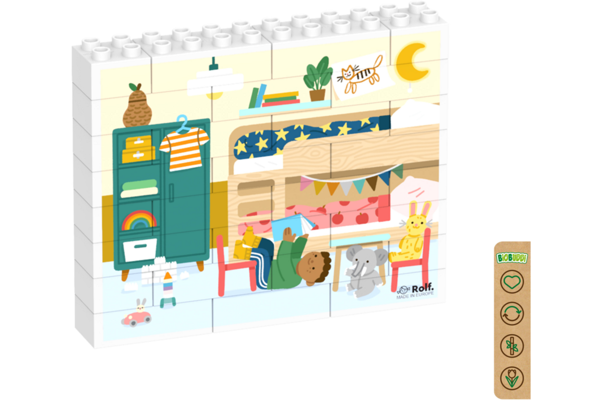 Rolf More - Verticale puzzel Slaapkamer
