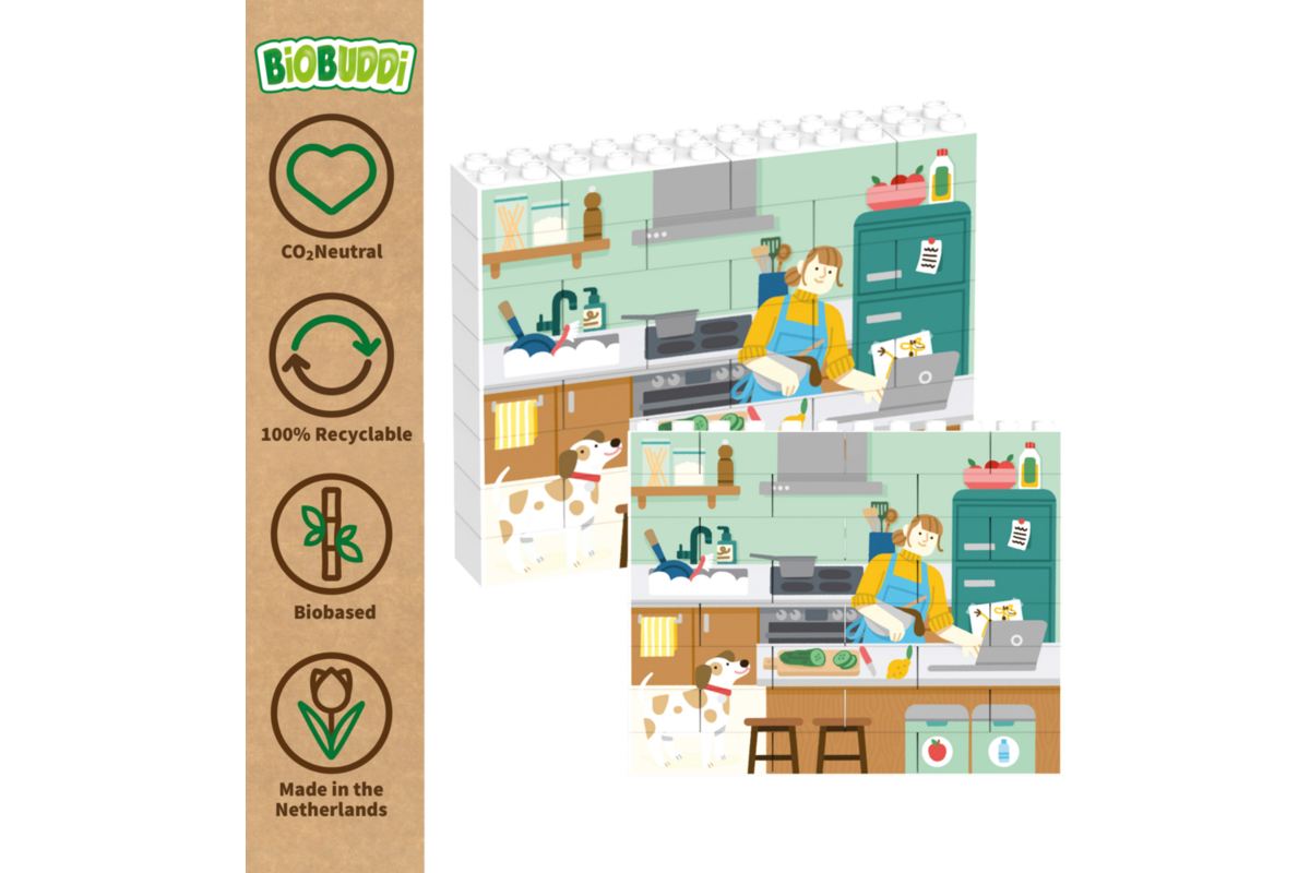 Rolf More - Verticale puzzel Keuken