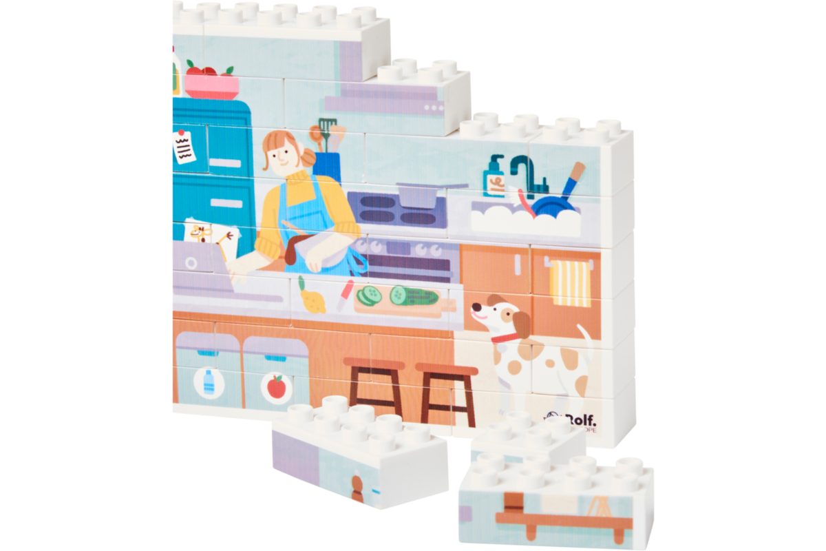 Rolf More - Verticale puzzel Keuken