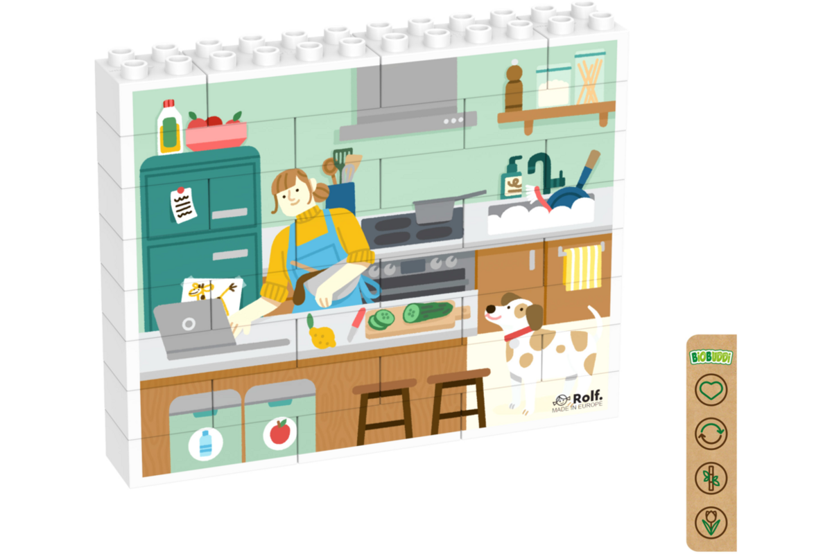 Rolf More - Verticale puzzel Keuken