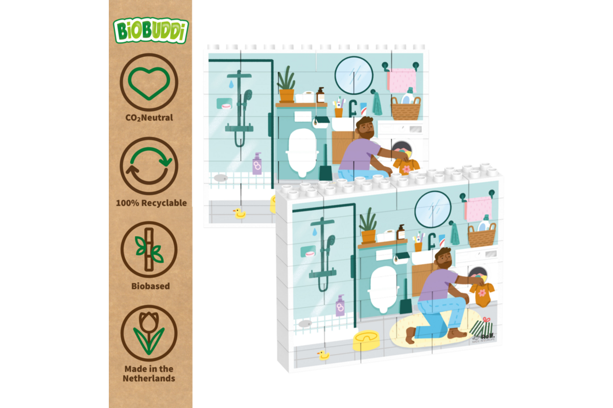 Rolf More - Verticale puzzel Badkamer