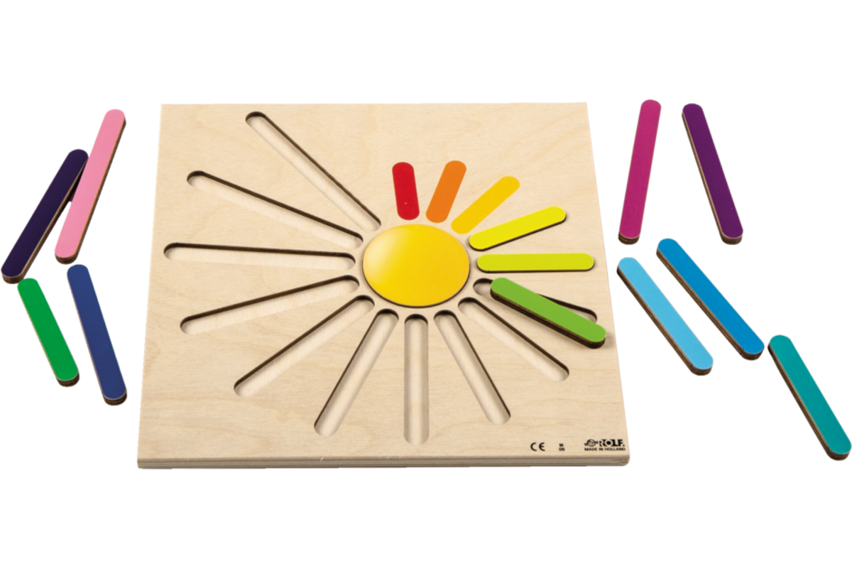 Rolf Puzzels - Reliëfpuzzelserie ontdek de grootte, 2 stuks