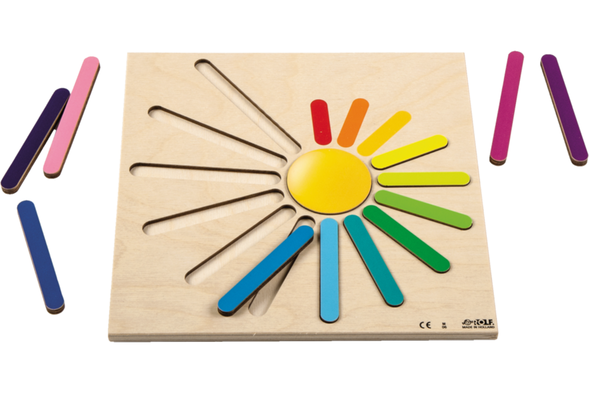 Rolf Puzzels - Reliëfpuzzelserie ontdek de grootte, 2 stuks