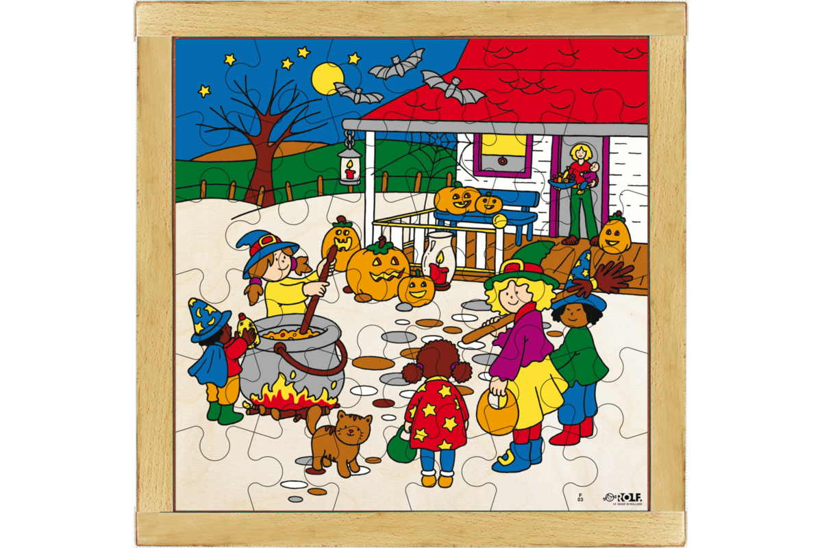 Rolf Connect - Puzzel Halloween, 36 stukjes