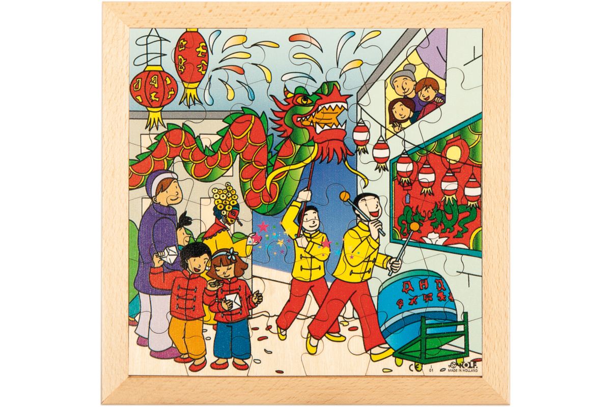 Rolf Connect - Puzzel Chinees Nieuwjaar, 36 stukjes