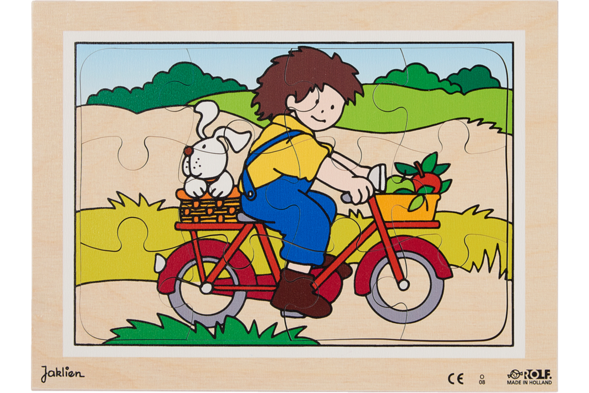 Rolf Puzzels - Puzzelserie transport 2, 12 stukjes per puzzel