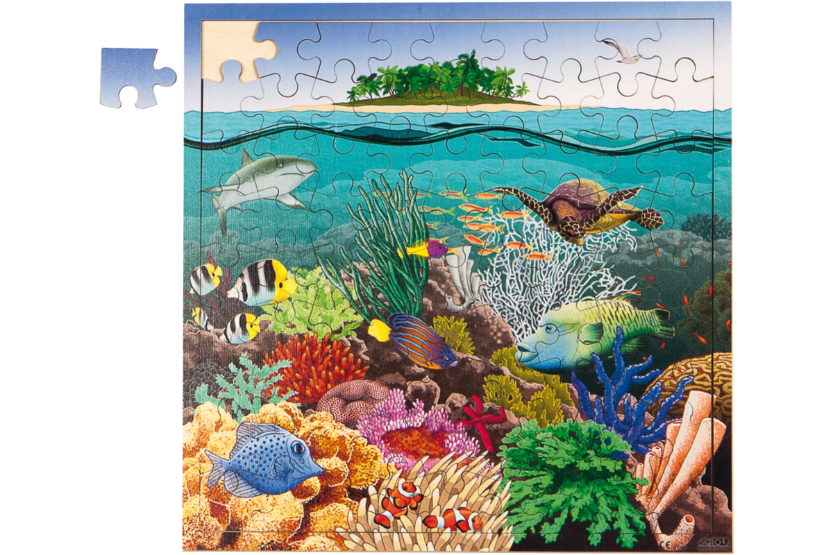 Rolf Connect - Puzzel Koraalzee 37,5 x 37,5cm, 81 stukjes