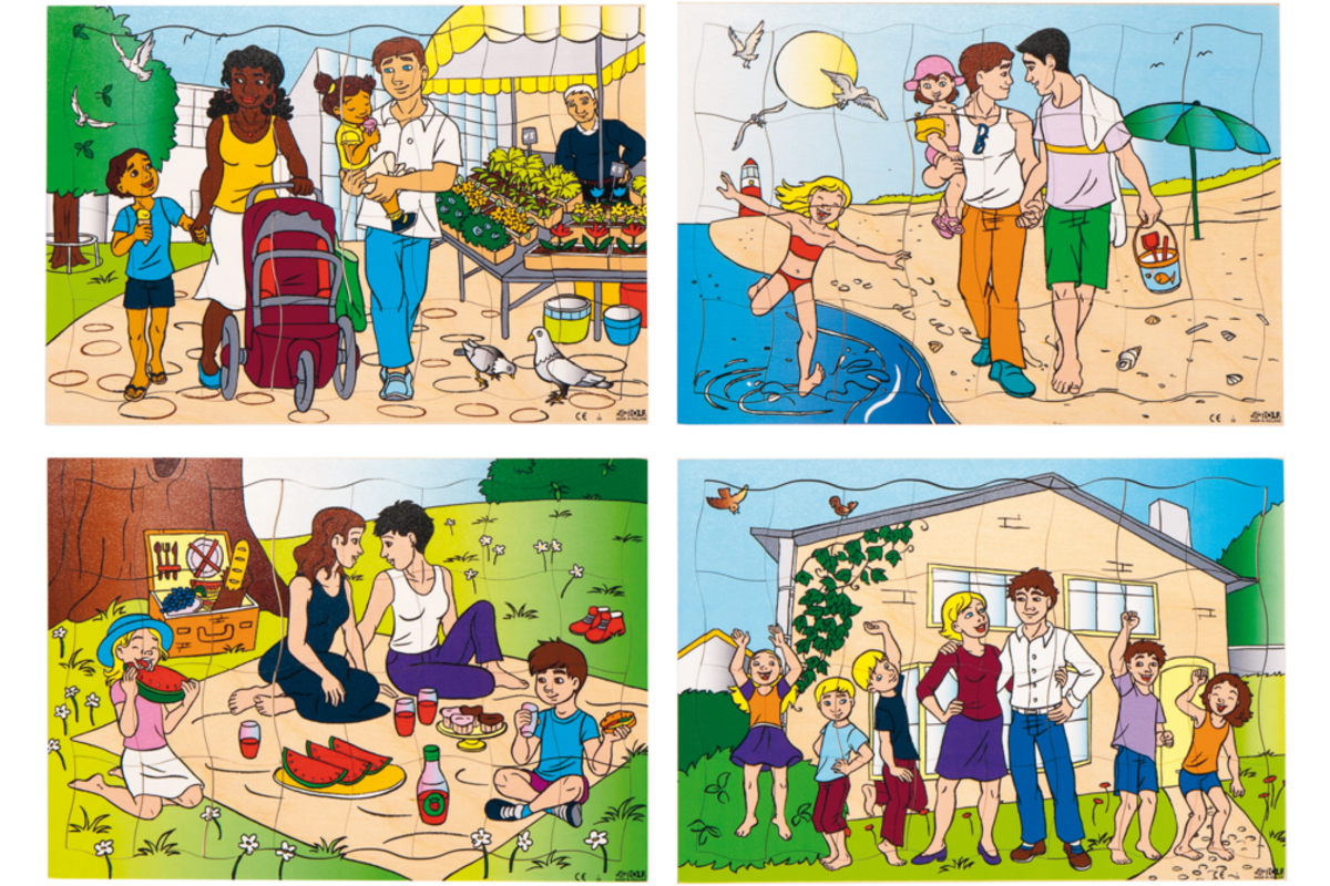 Rolf Puzzels - Puzzelserie Families