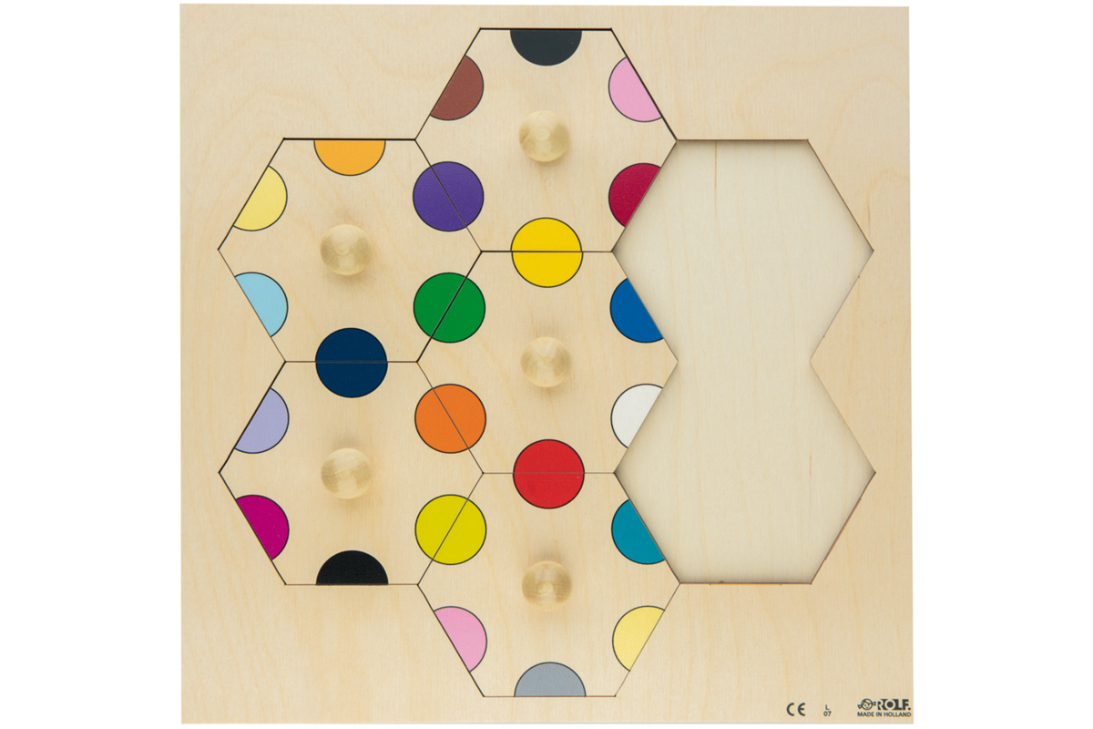 Rolf Puzzels - Puzzelserie carrouselpuzzels,4 stuks