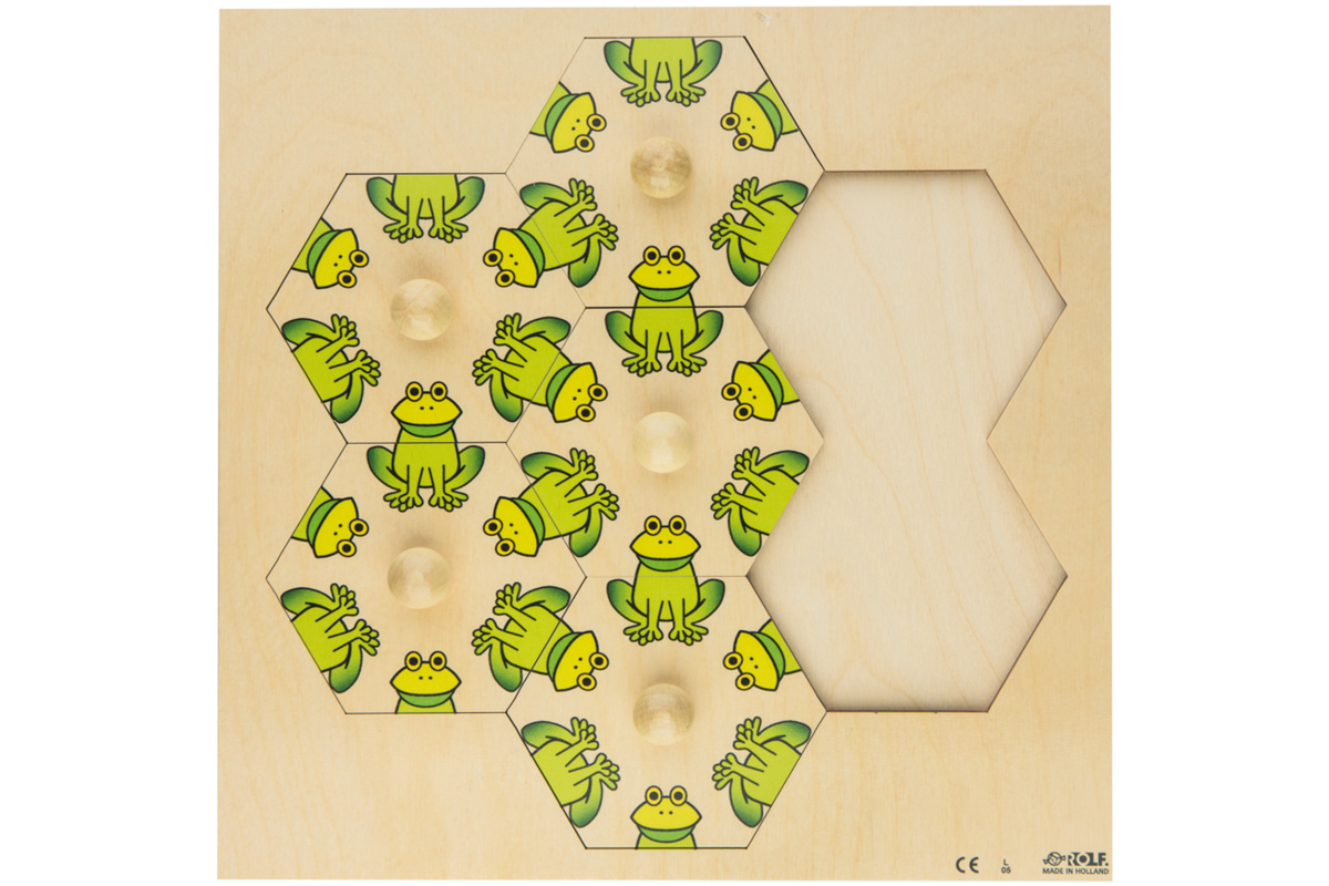 Rolf Puzzels - Puzzelserie carrouselpuzzels,4 stuks