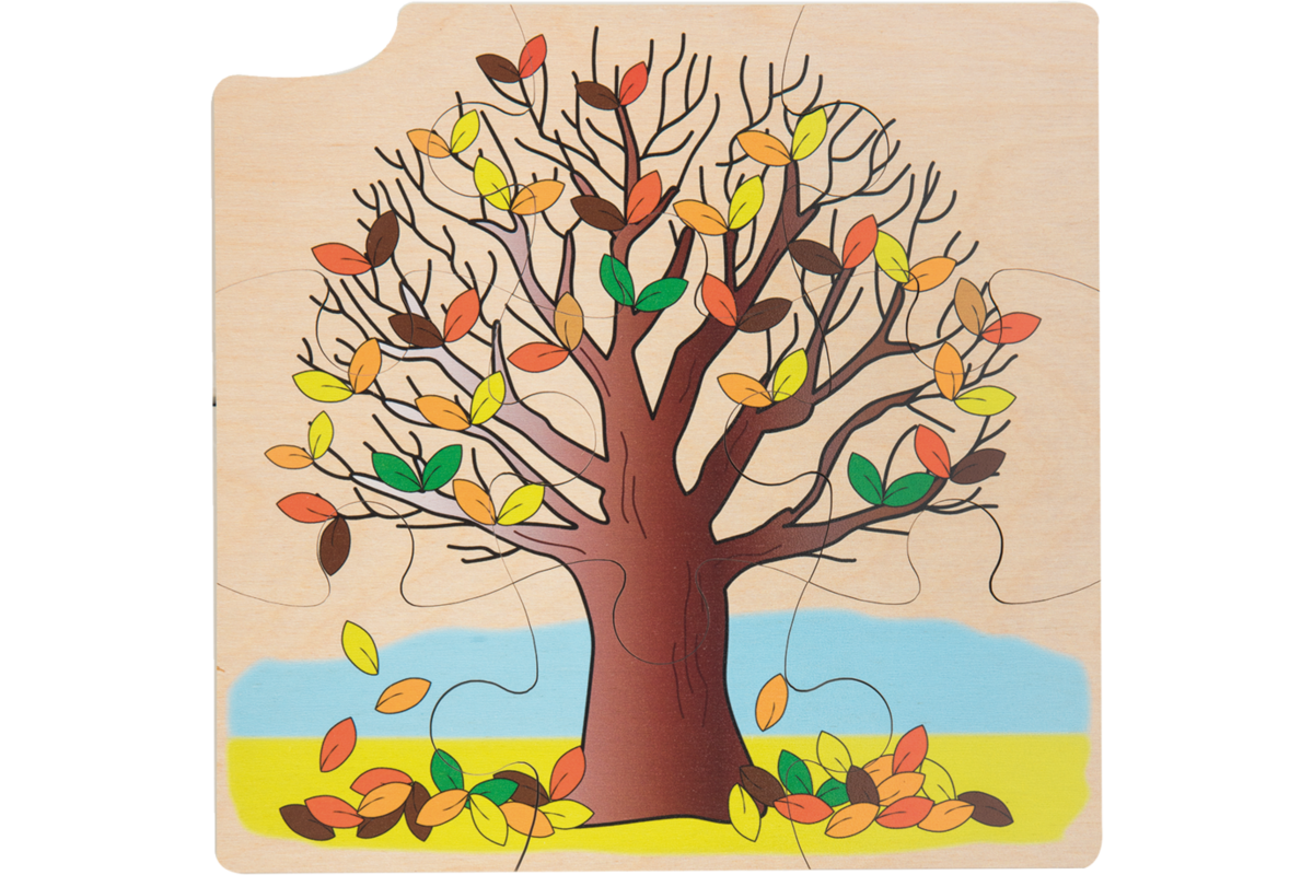 Rolf Puzzels - Groeipuzzel boom, 4 lagen, 36 stukjes