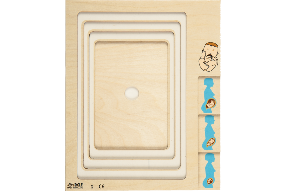 Rolf Puzzels - Groeipuzzel moeder en baby, 42 stukjes