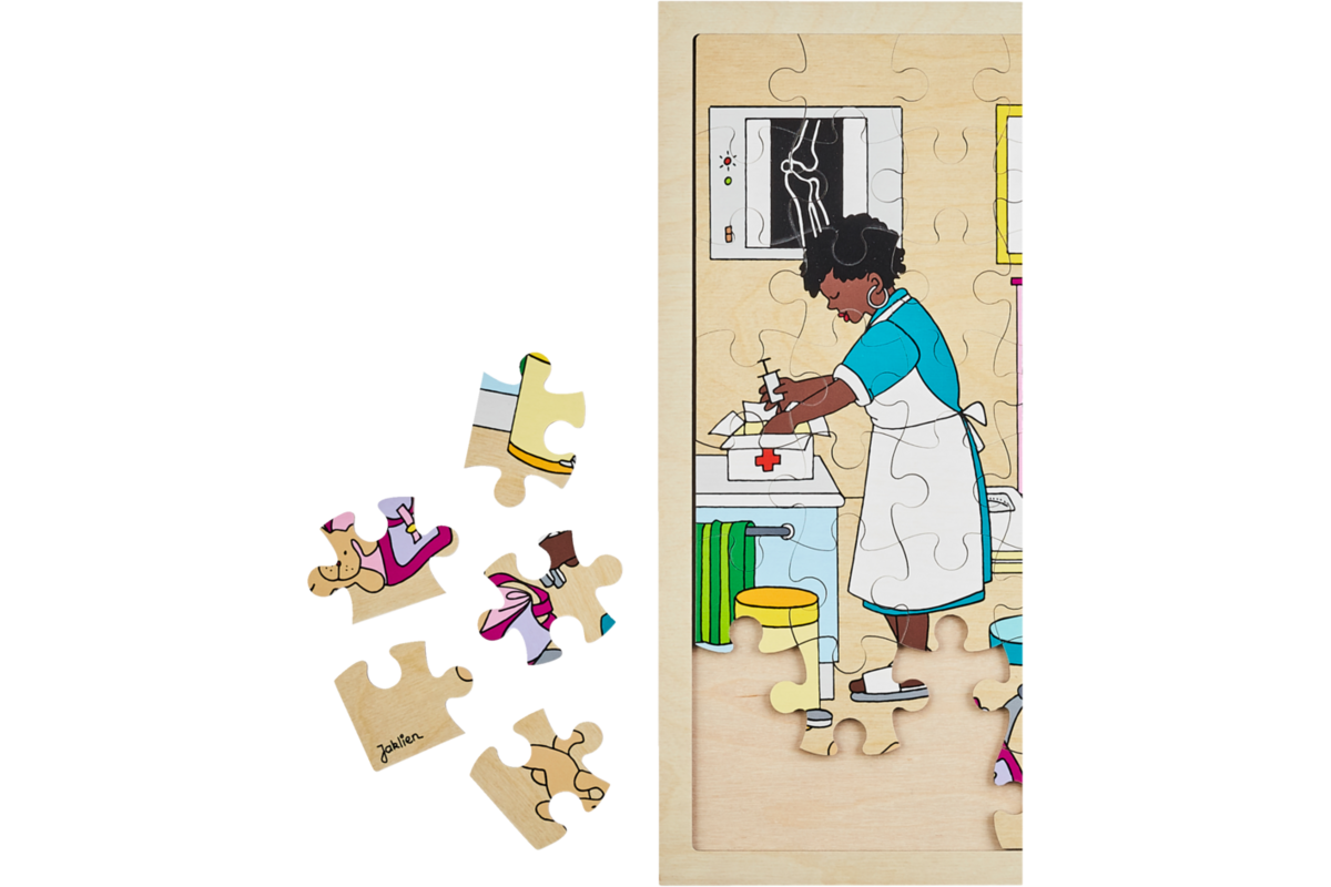 Rolf Puzzels - Puzzel eerste hulp, 64 stukjes