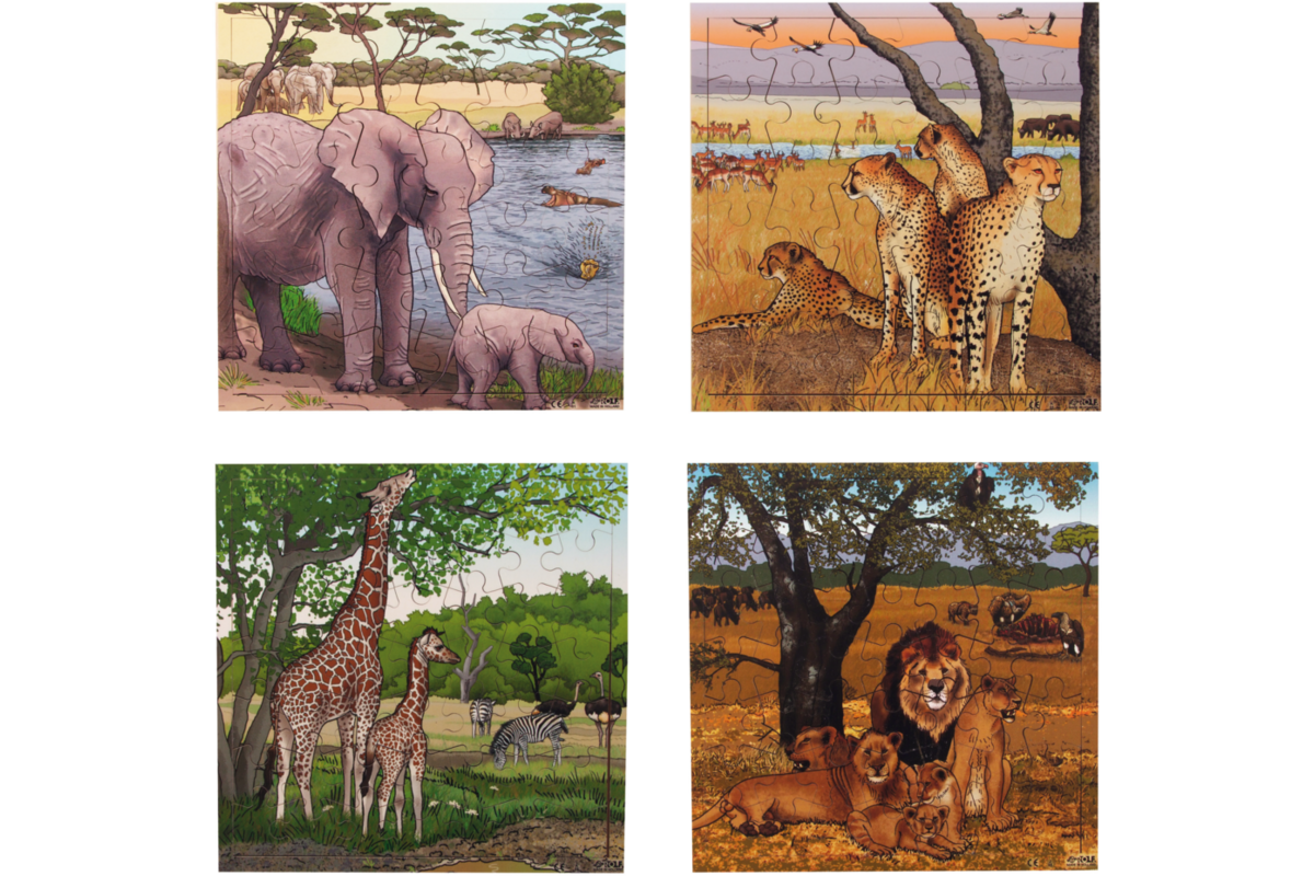 Rolf Puzzels - Puzzelserie Safari
