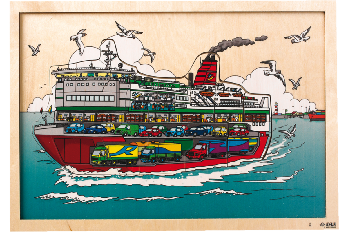 Rolf Puzzels - Inkijkpuzzelserie Op reis