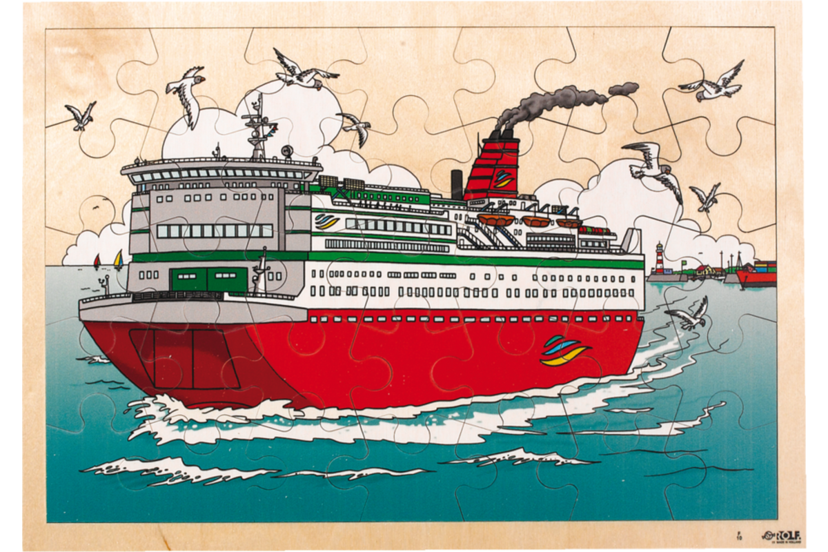 Rolf Puzzels - Inkijkpuzzelserie Op reis