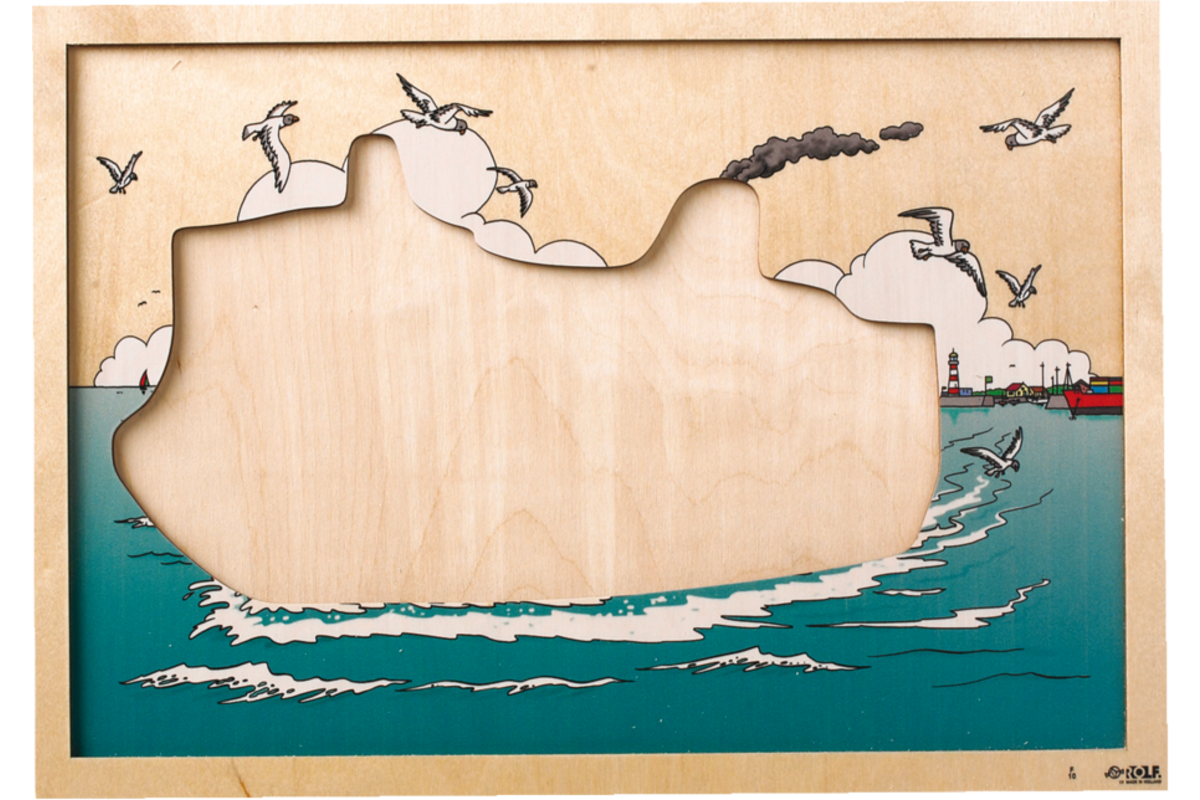 Rolf Puzzels - Inkijkpuzzelserie Op reis