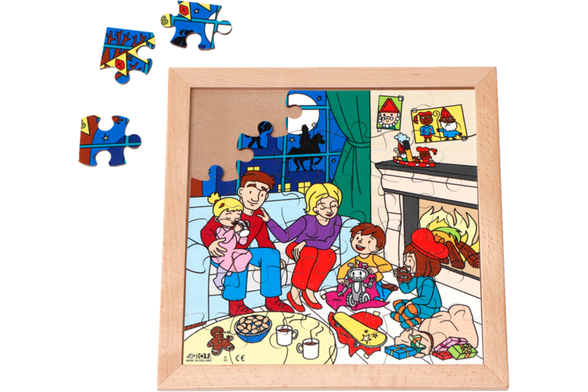 Rolf Puzzels - Puzzel Sint, 36 stukjes