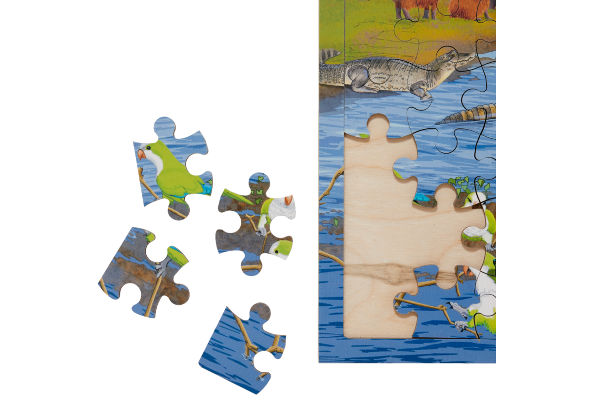 Rolf Connect - Puzzel Moerasgebied, 81 stukjes