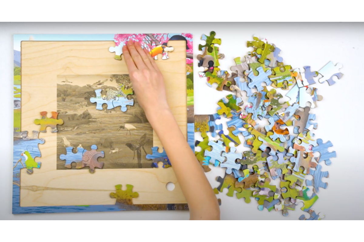 Rolf Connect - Puzzel Moerasgebied, 81 stukjes