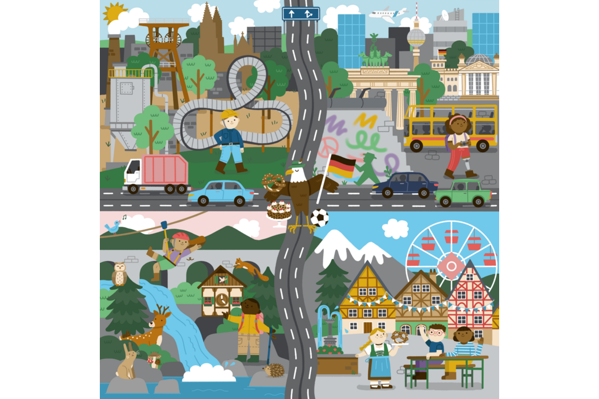 Rolf Puzzels - Puzzel landen Duitsland, 81 stukjes