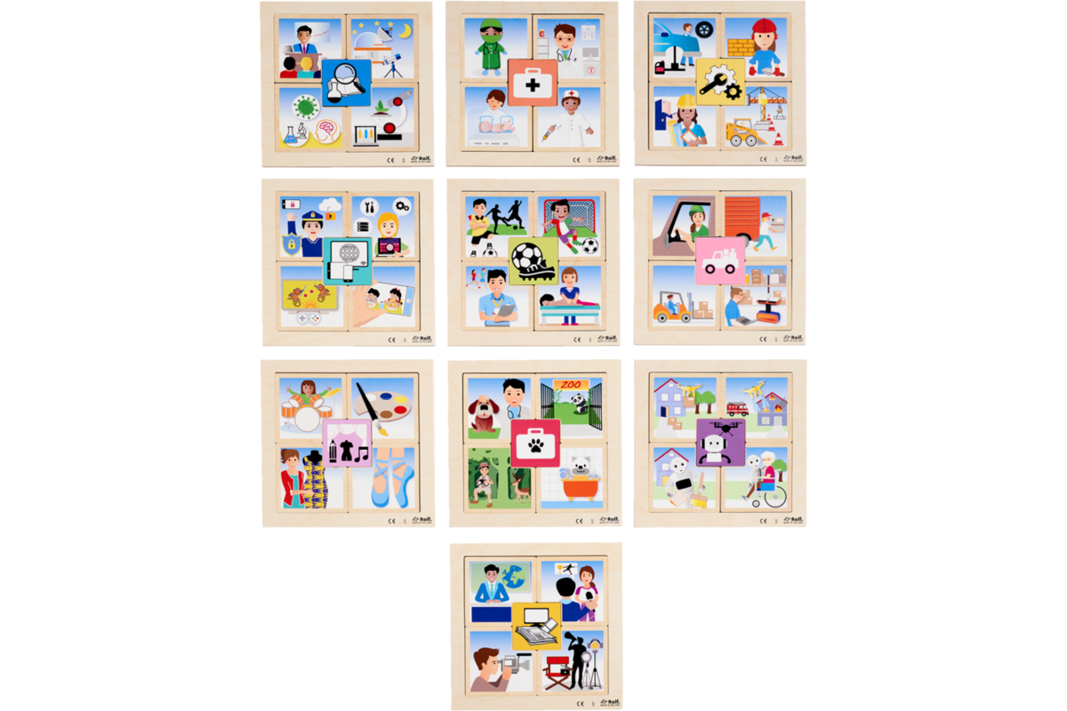 Rolf Puzzels - Puzzelserie beroepen