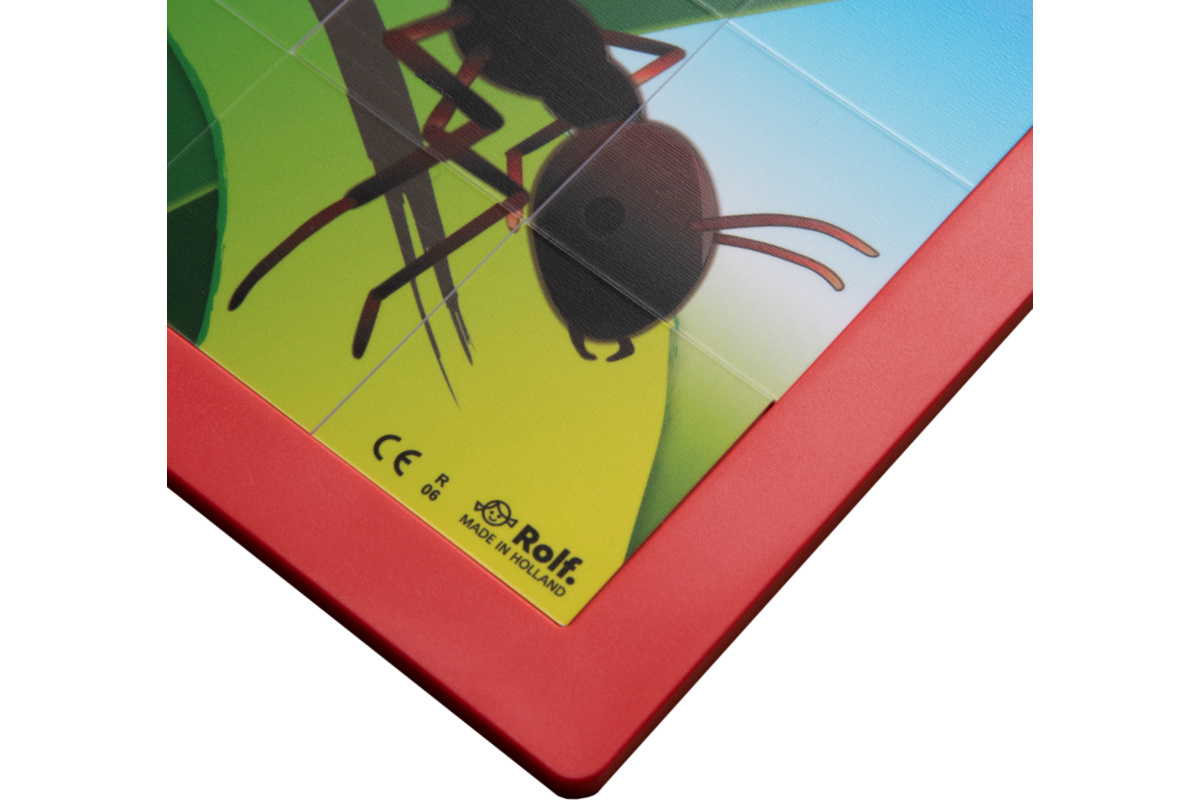 Rolf Puzzels - Puzzelserie insecten, kunststof