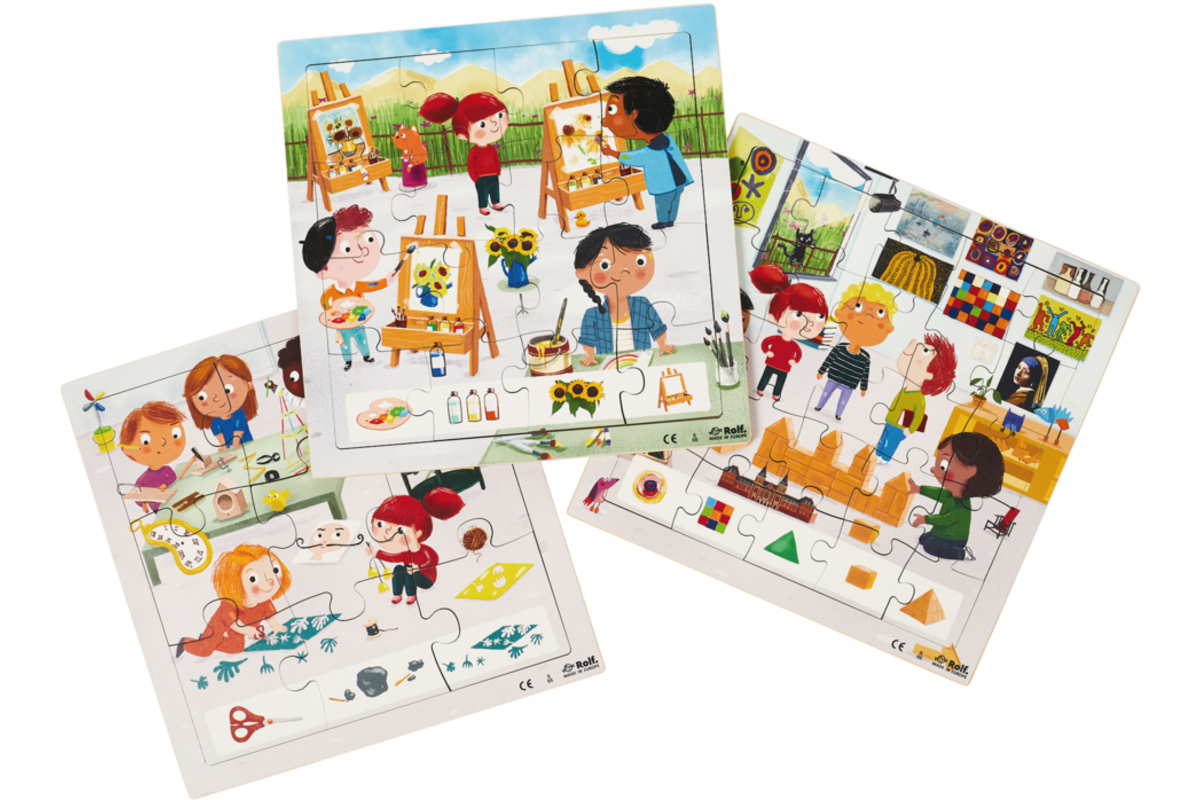 Rolf Puzzels - puzzelserie Kunst