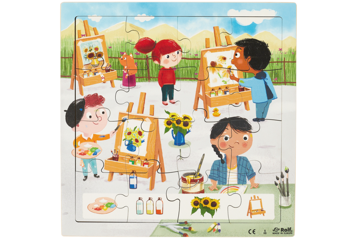 Rolf Puzzels - puzzelserie Kunst