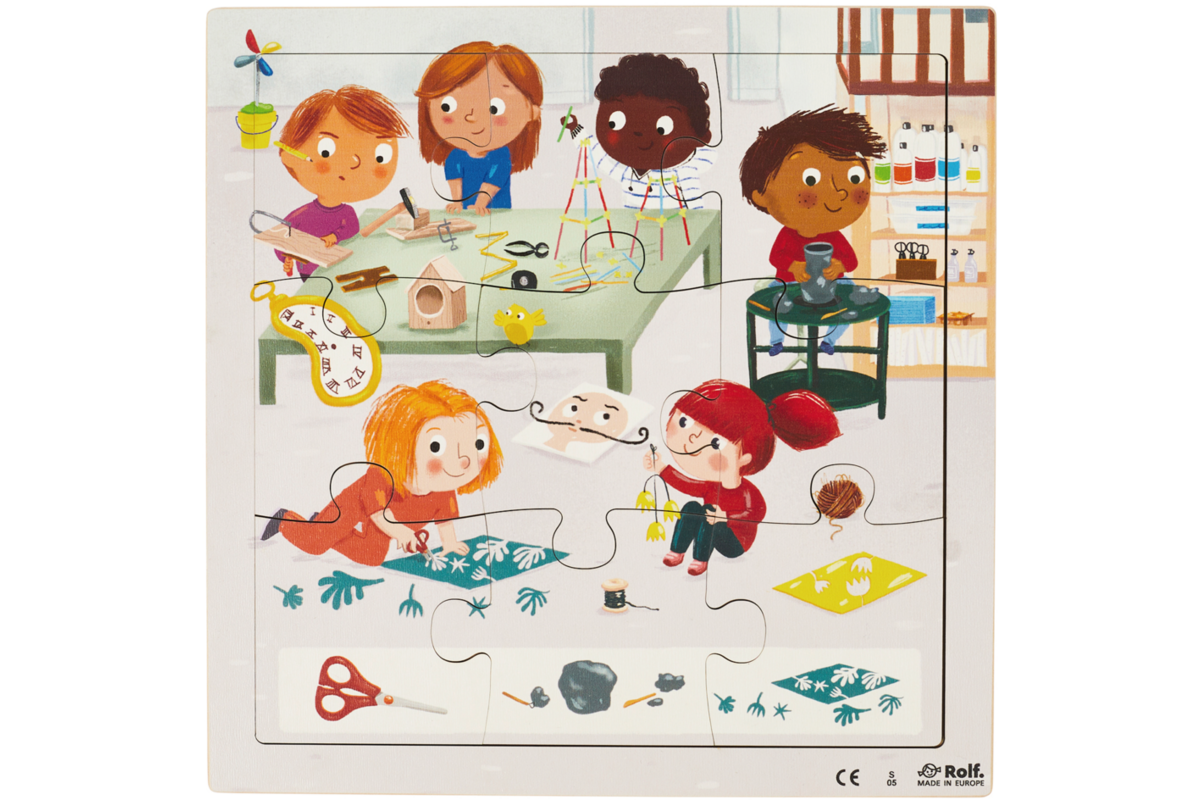 Rolf Puzzels - puzzelserie Kunst