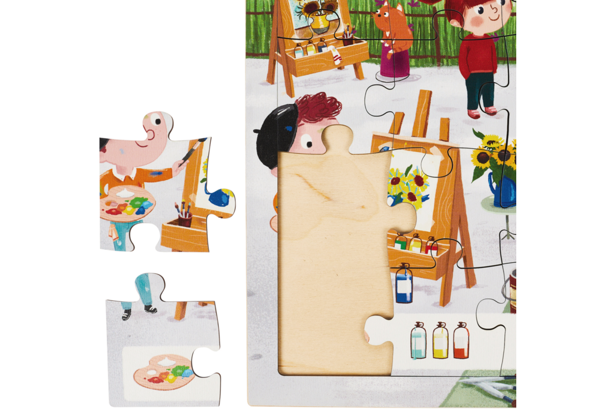 Rolf Puzzels - puzzelserie Kunst