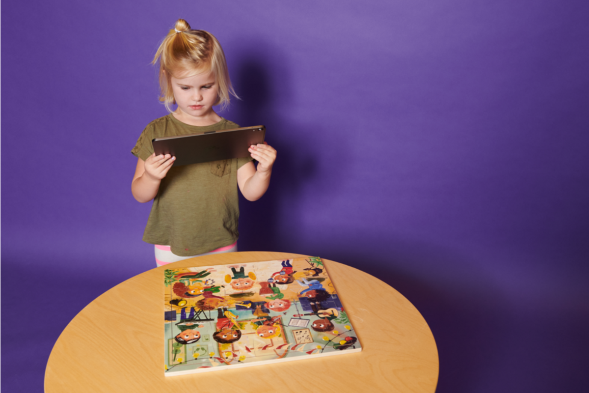Rolf Connect - Puzzel de band, 81 stukjes