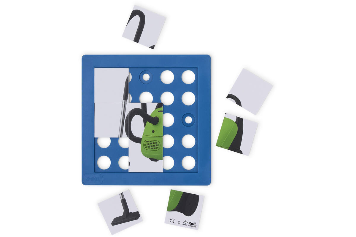 Rolf More – Puzzelserie Raad het apparaat, kunststof