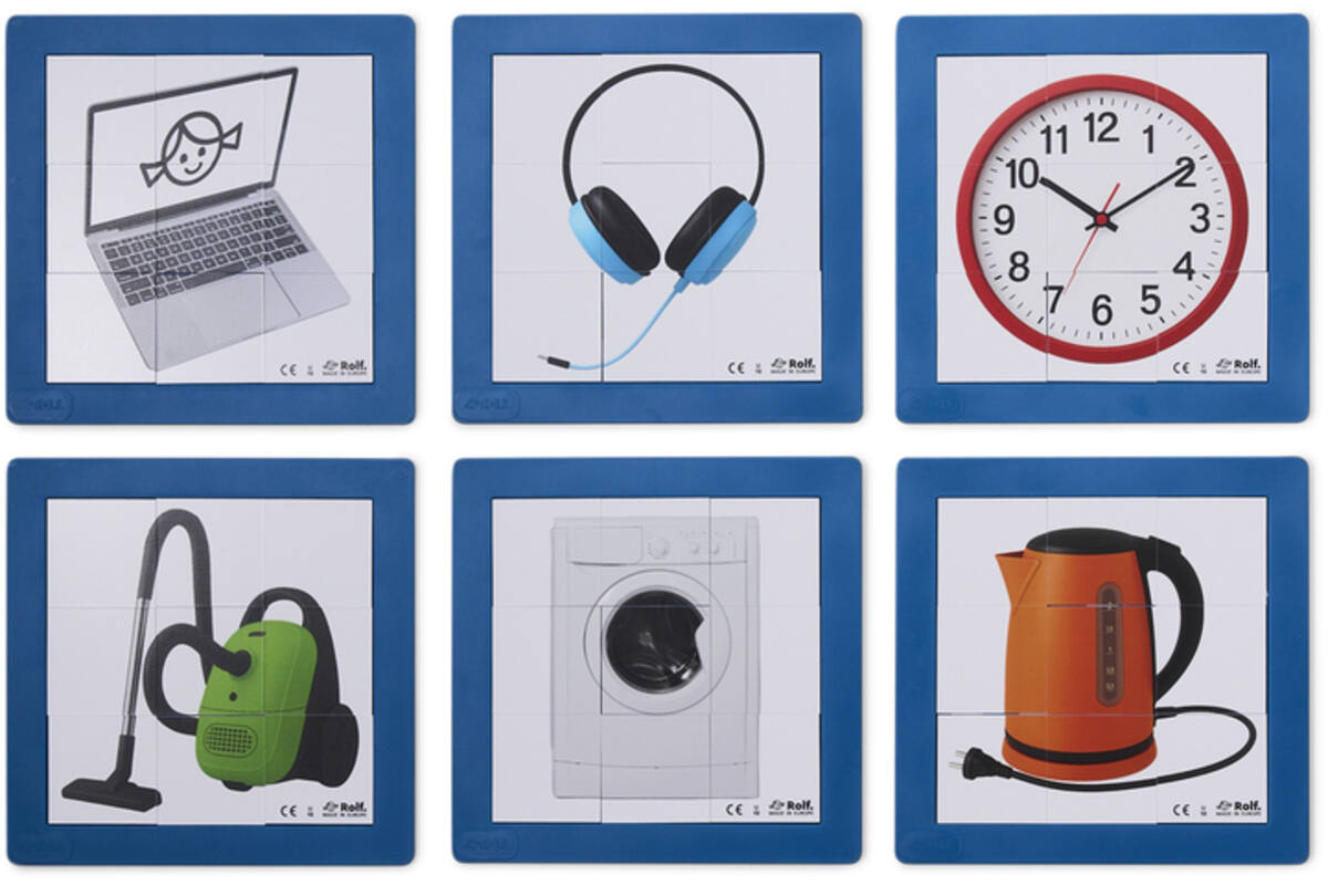 Rolf More – Puzzelserie Raad het apparaat, kunststof