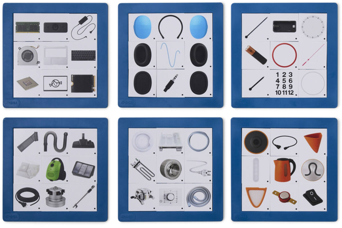 Rolf More – Puzzelserie Raad het apparaat, kunststof