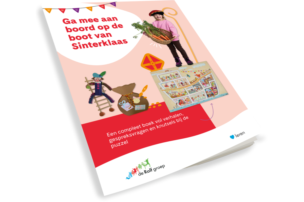 Rolf Puzzels - De boot van Sinterklaas, inclusief boek