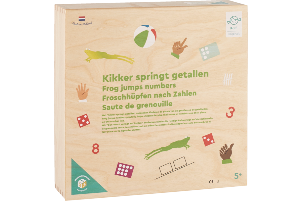 Rolf Originals - Kikker springt getallen