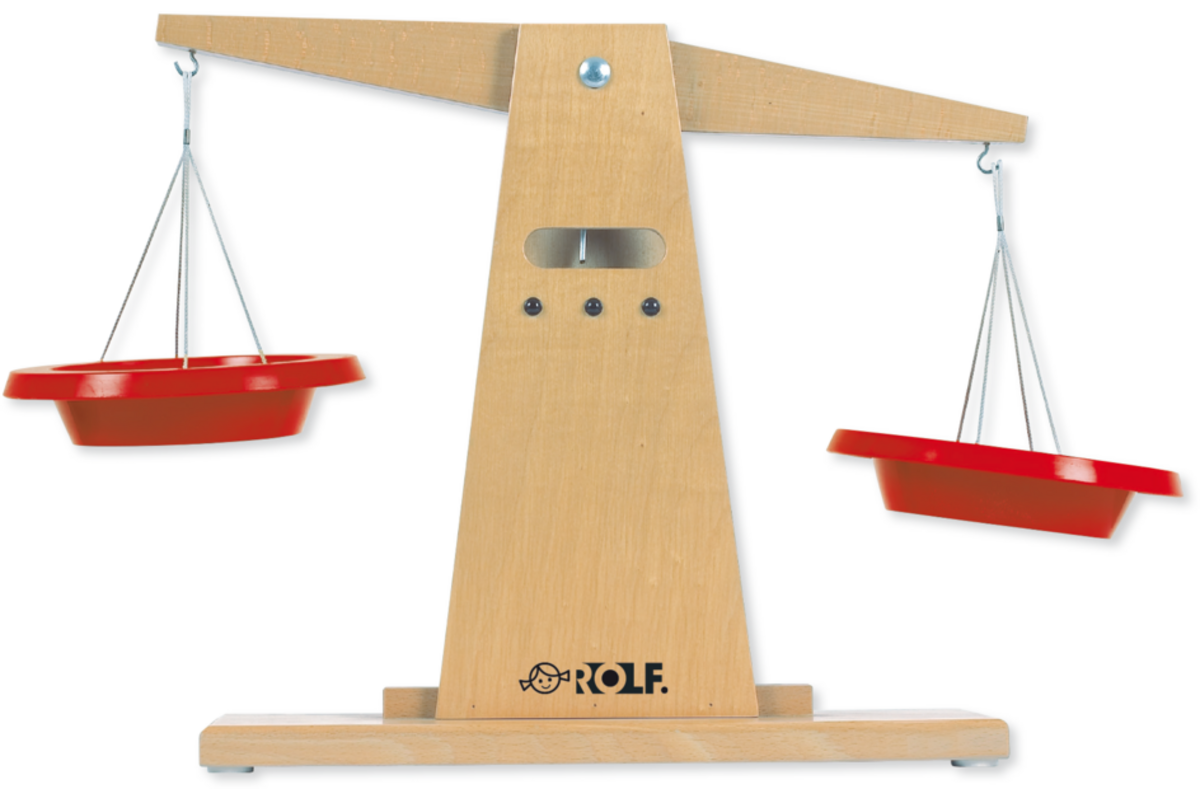 Rolf More - Weegschaal hout