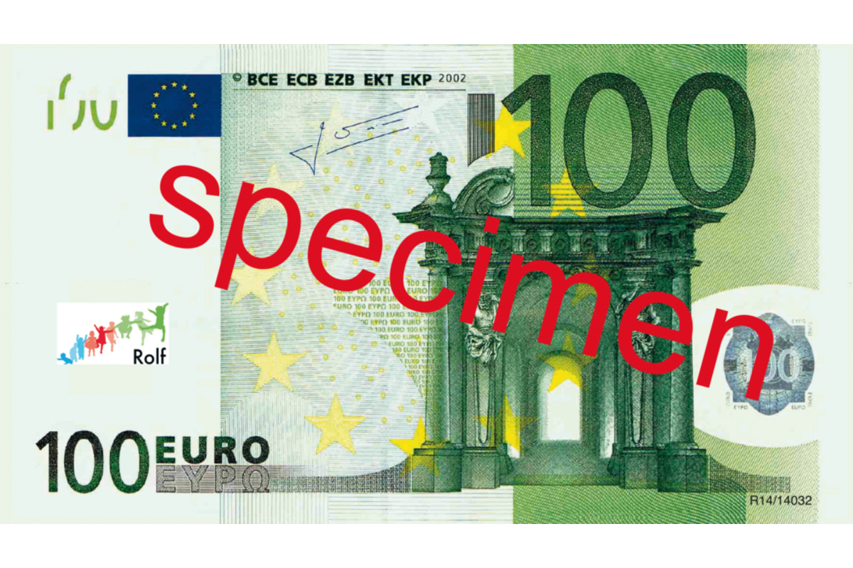 Rolf More - Bankbiljet 100 euro, 100 stuks