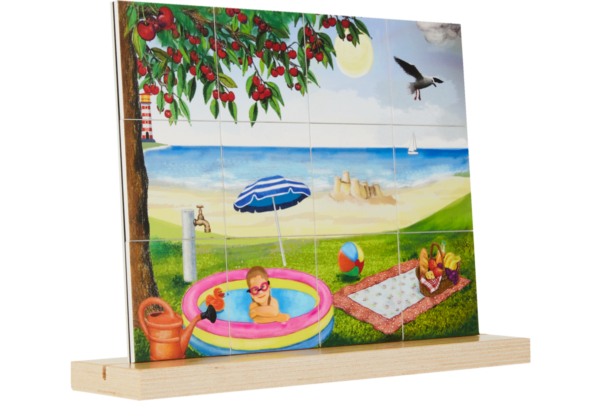Rolf Puzzels - Puzzel verticaal zomer, 12 stukjes