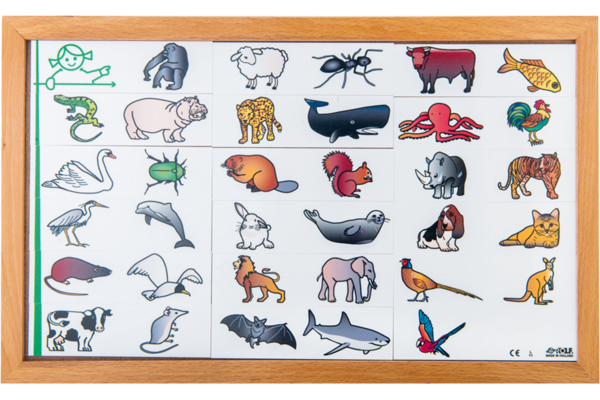 Rolf More - Dieren rijmspel