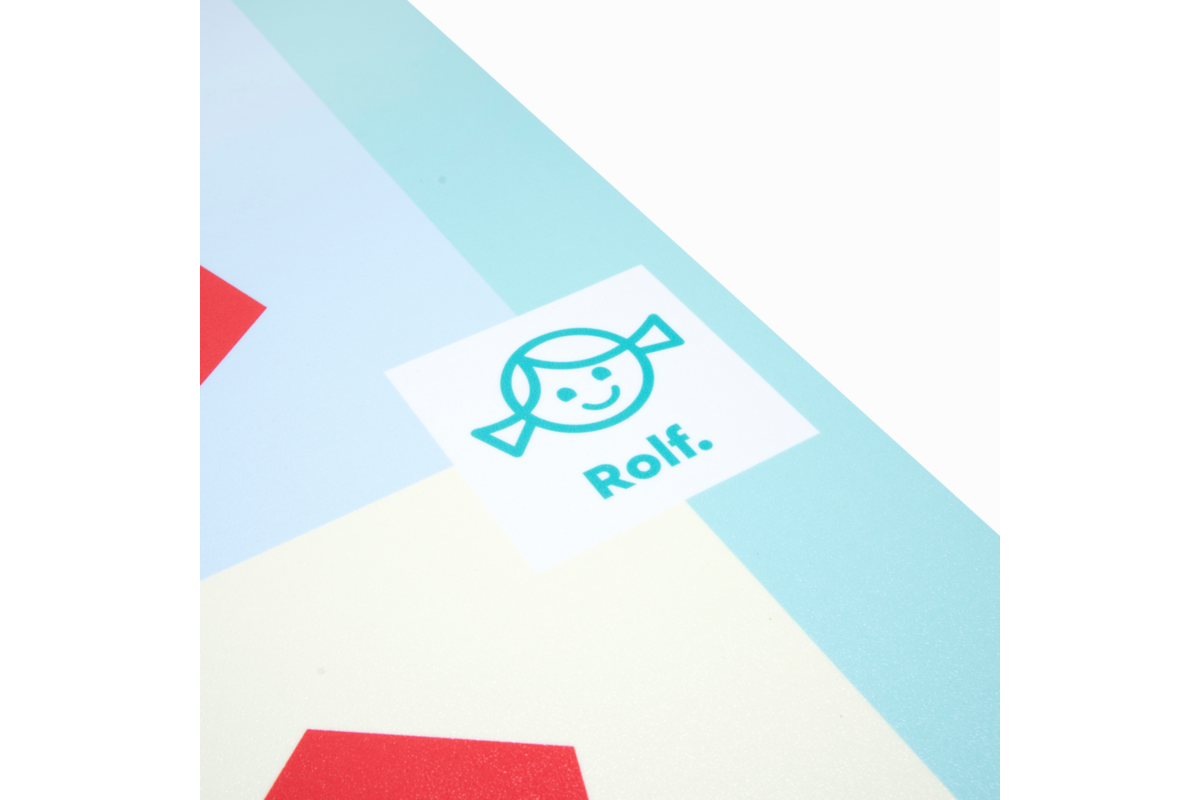 Rolf More - Mat Routes lopen, 100 x 200cm, vinyl