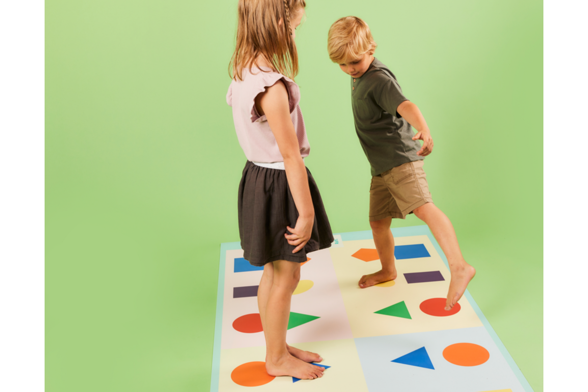 Rolf More - Mat Routes lopen, 100 x 200cm, vinyl